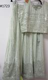 Stylish Angoori Georgette Lehenga Choli Dress (L)
